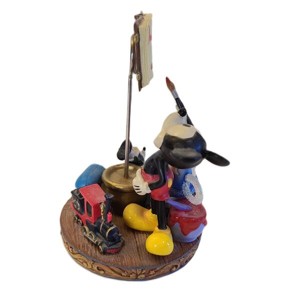 Walt Disney World Lot Mickey Vintage 1980s Mugs Photo Holder Magnet Stickers - Picture 10 of 14